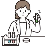 Researcher With Test Tube SVG Icon